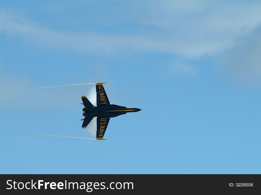 Blue  Angels F 18 Hornet