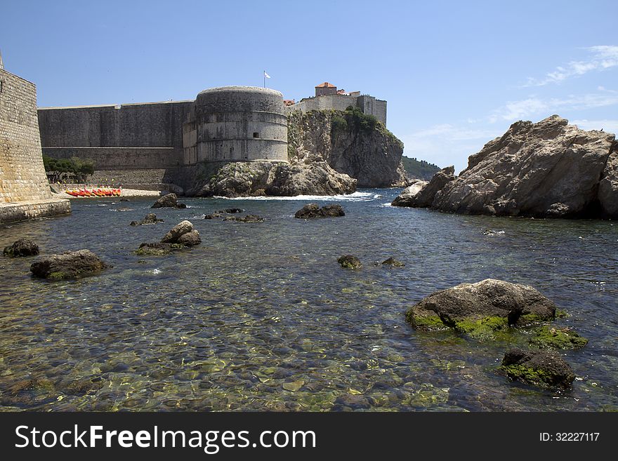 Croatia. Dubrovnik. Fortress By The Sea.