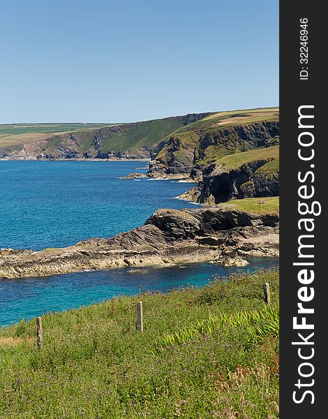 North Cornwall Coast from Port isaac in direction of Bude