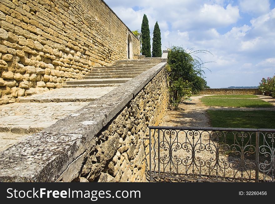 Beautiful area of Luberon, Provence, France. Beautiful area of Luberon, Provence, France