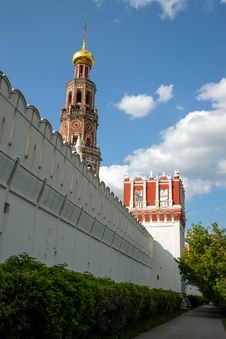 Novodevichy Convent In Moscow Royalty Free Stock Photography