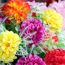 Artificial Flower Stock Image Artificial Flower Stock Image