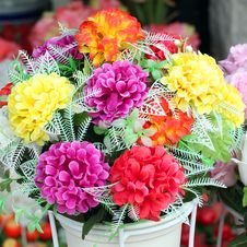 Artificial Flower Stock Image Artificial Flower Stock Image