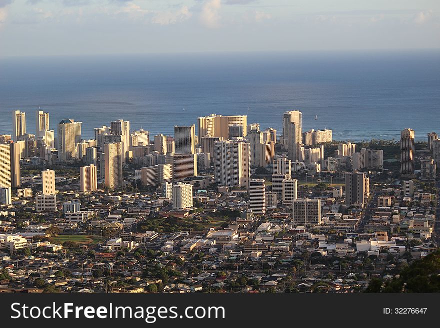 View Of Downtown Honolulu