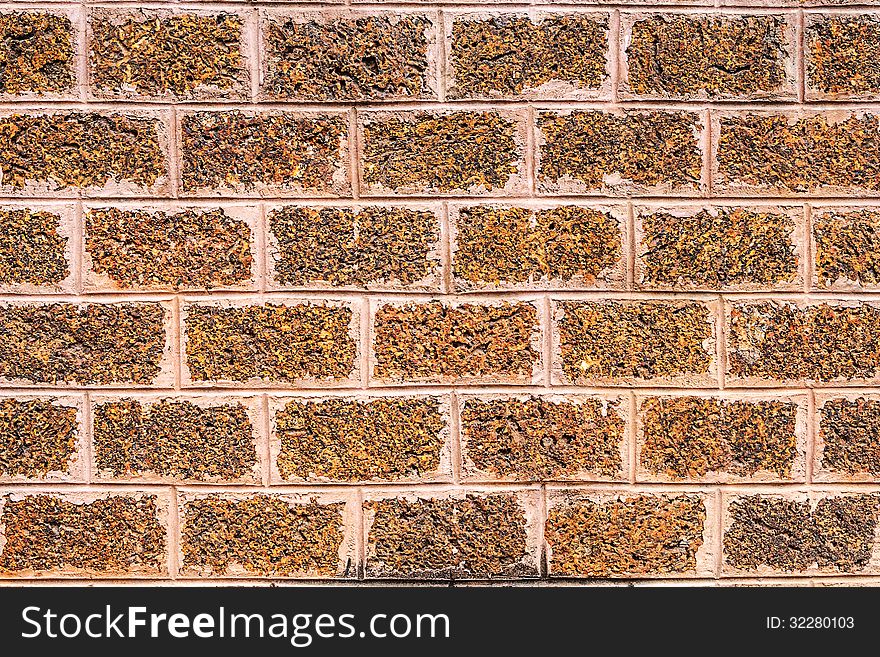 Stone wall background made â€‹â€‹of granite