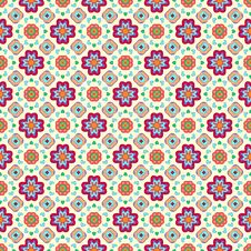 Geometric Flower Abstract Colorful Pattern On Stock Photo Geometric Flower Abstract Colorful Pattern On Stock Photo