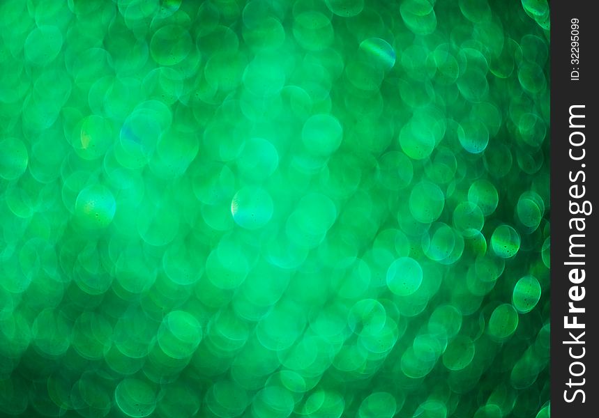 Green Photo Of Bokeh Lights