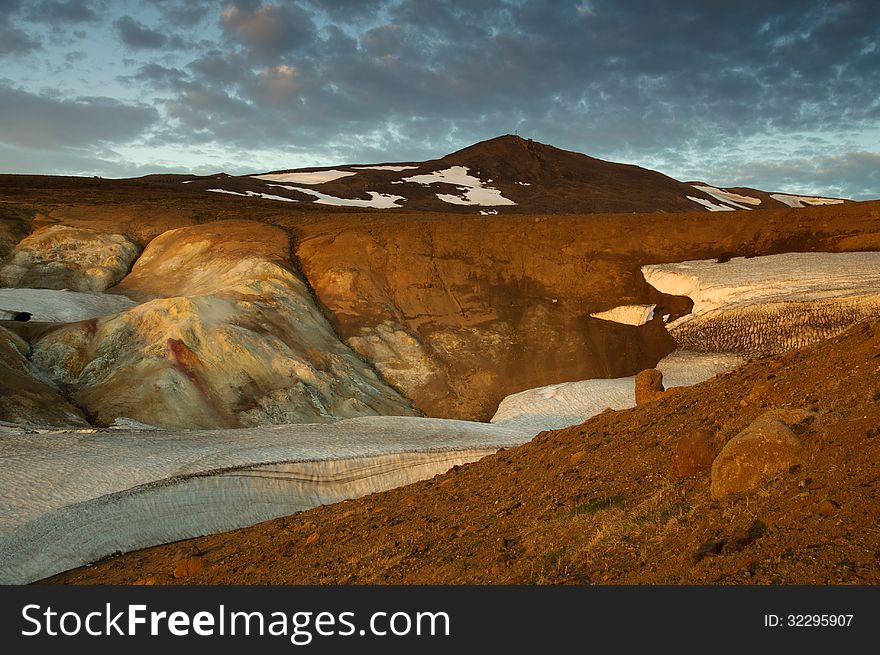 Krafla volcano