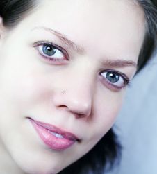 Young Woman,close-up Royalty Free Stock Images Young Woman,close-up Royalty Free Stock Images