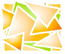 Overlapping Triangle Shapes Stock Photography Overlapping Triangle Shapes Stock Photography