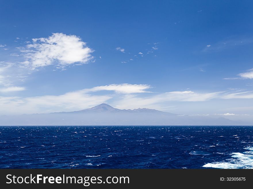 Ocean and Tenerife, Teide mountain