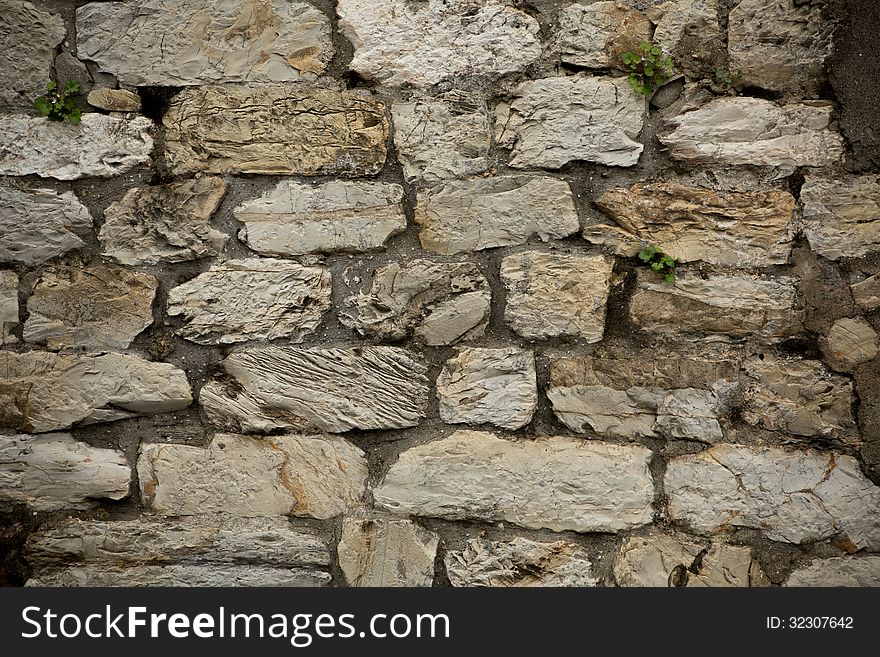 Brick Stone Wall