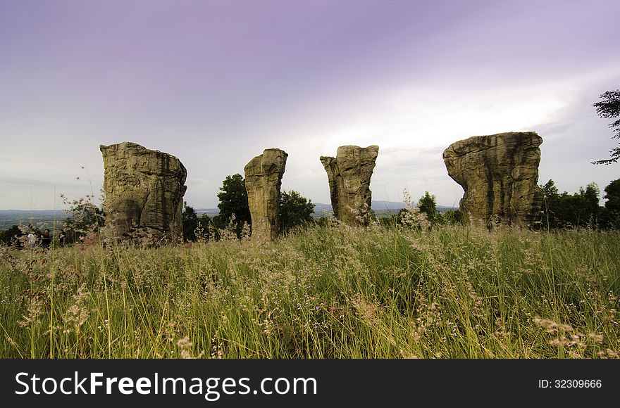 Mor Hin Khao at Chaiyaphum province, Stone Henge of Thailand