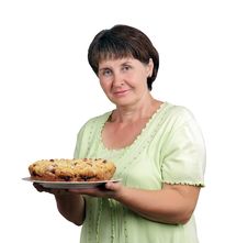 Middle-aged Woman Stock Image Middle-aged Woman Stock Image