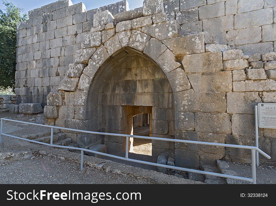 Megalithic structure. Beautiful landscape of Israel. The Golan. Megalithic structure. Beautiful landscape of Israel. The Golan.