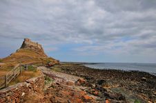 Holy Island Castle. Royalty Free Stock Photo Holy Island Castle. Royalty Free Stock Photo