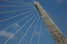 Industrial Bridge Royalty Free Stock Images Industrial Bridge Royalty Free Stock Images