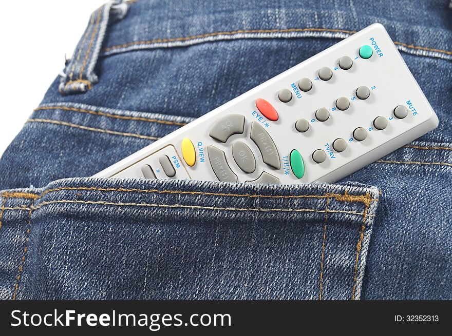 Remote Control In Jean S Pocket