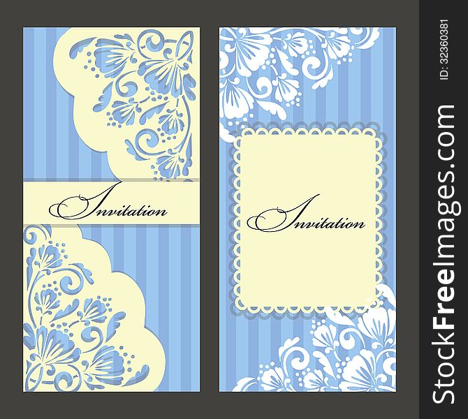 Set Of Invitations