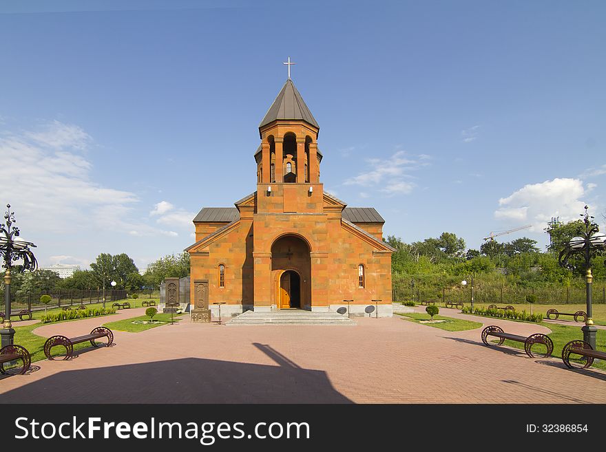 Armenian church in the city of Nizhny Novgorod