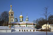 Russia. Moscow. Saint Nicholas Church. Royalty Free Stock Photo Russia. Moscow. Saint Nicholas Church. Royalty Free Stock Photo
