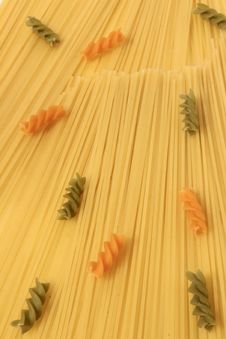 Raw Colorful Pasta Stock Photography Raw Colorful Pasta Stock Photography