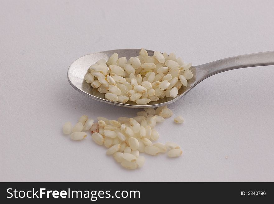 Spoon With Rice