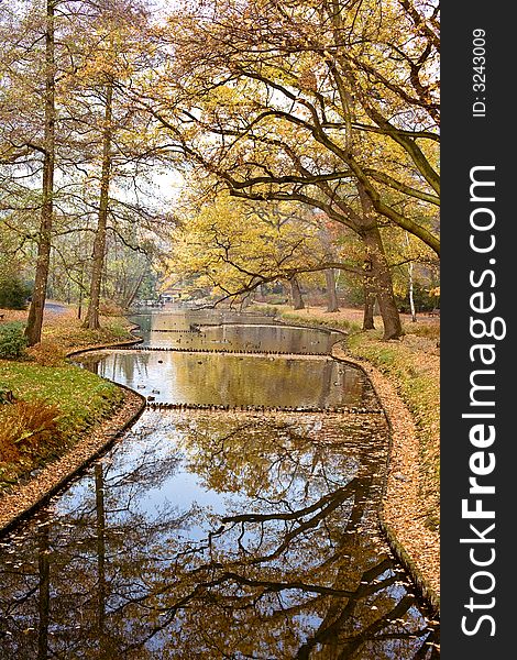 Japanese Park in the city of Wroclaw in Poland