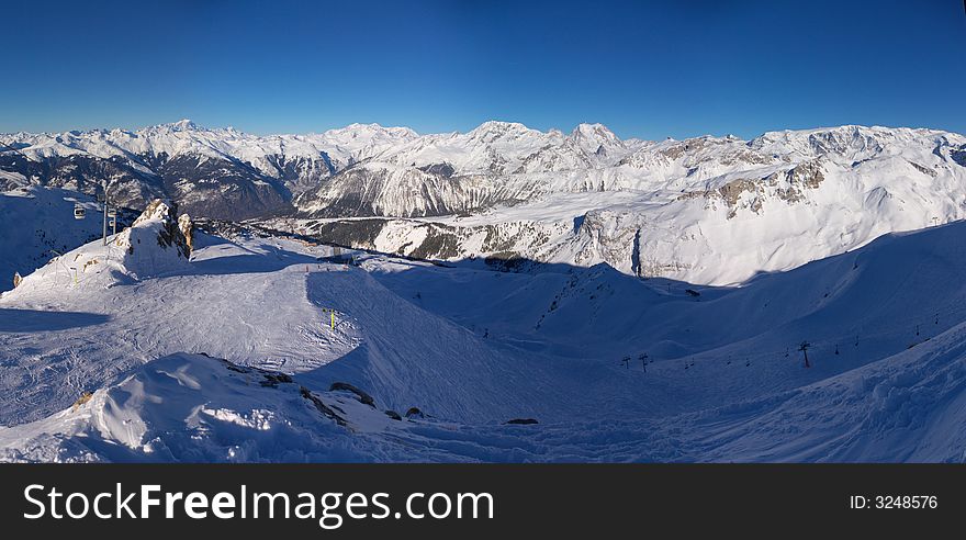 Panoramic Alps view XXL