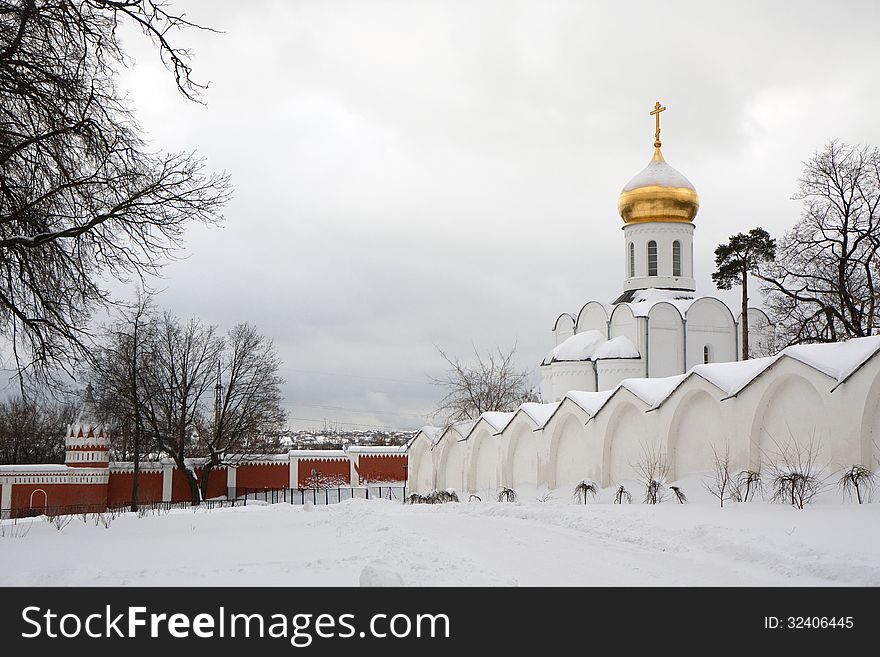 Russia. Moscow. Nikolo - Ugreshskiy Monastery .