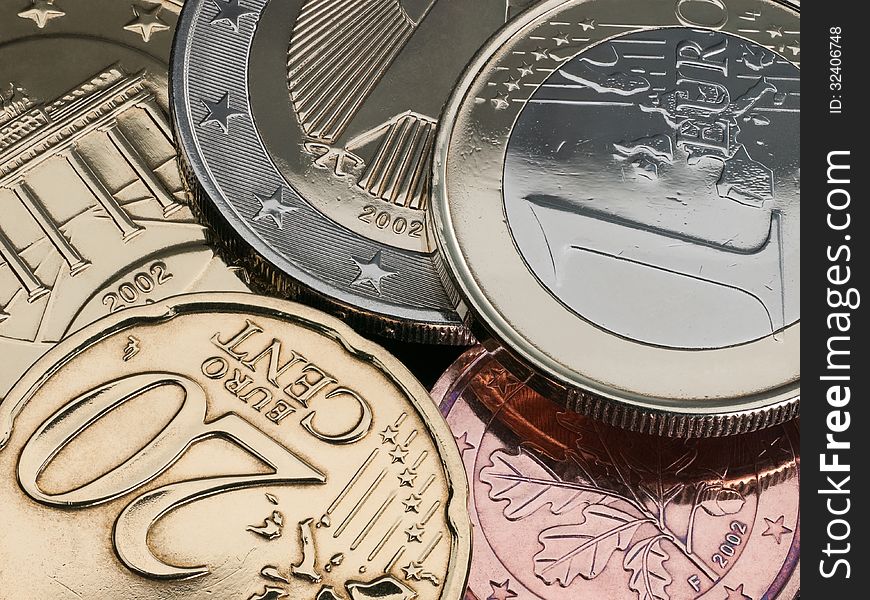 The European Coins.