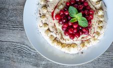 Pavlova Meringue Royalty Free Stock Photo Pavlova Meringue Royalty Free Stock Photo