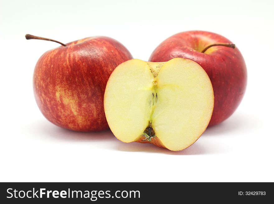 Apple isolated on white background