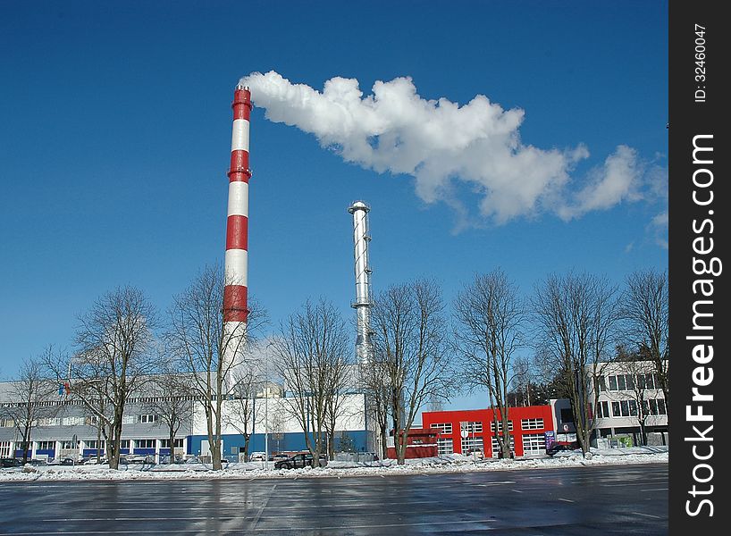 Operation of thermal station in the winter