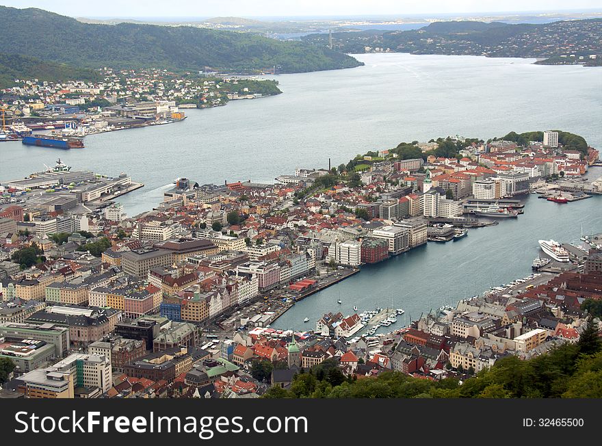 The city of Bergen Norway founded in 1070, is the second largest city of Norway. The city of Bergen Norway founded in 1070, is the second largest city of Norway.