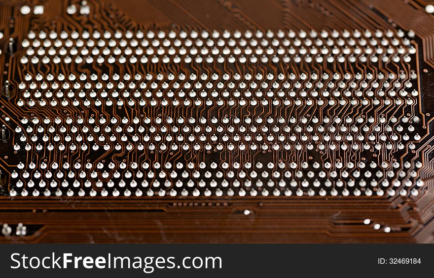 Electronic Circuit Board close-up. Shallow depth of field. Electronic Circuit Board close-up. Shallow depth of field.