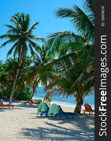 Colorful Beach Chairs