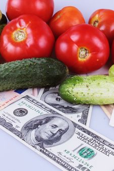 Vegetables As A Symbol Of Healthy Eating And Good Business Royalty Free Stock Photo Vegetables As A Symbol Of Healthy Eating And Good Business Royalty Free Stock Photo