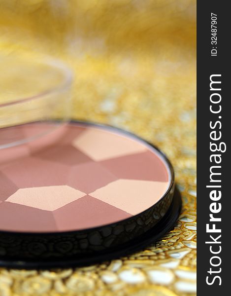 Makeup multicolor face cosmetic powder