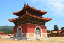 The Stele Pavilion Royalty Free Stock Photo The Stele Pavilion Royalty Free Stock Photo