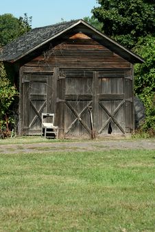 Old Barn Royalty Free Stock Photography Old Barn Royalty Free Stock Photography