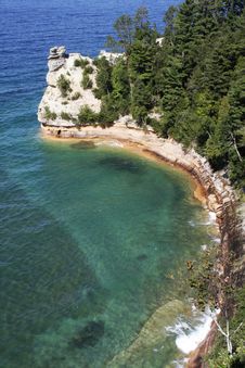 Miner Castle And Cliff Stock Image Miner Castle And Cliff Stock Image