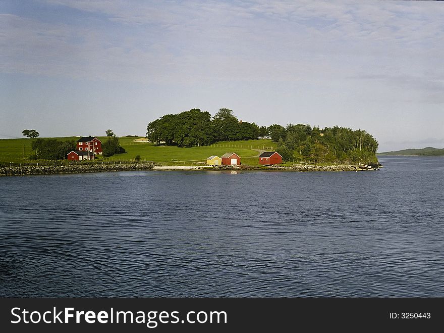 Red Houses On The Island