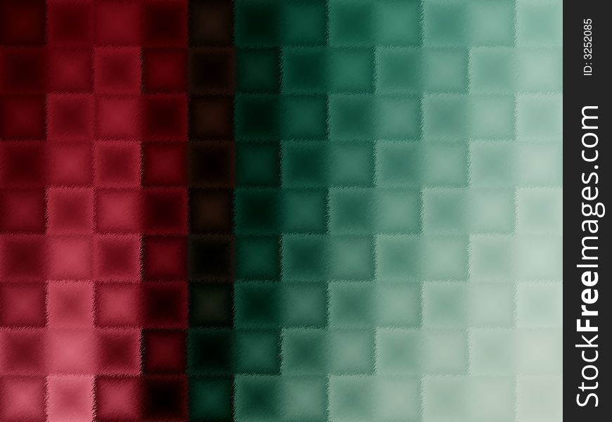 Red and Green Background