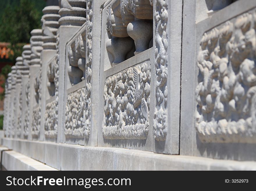 Ornamental of Emperor Qianlong in the Eastern Qing Tombs. Ornamental of Emperor Qianlong in the Eastern Qing Tombs