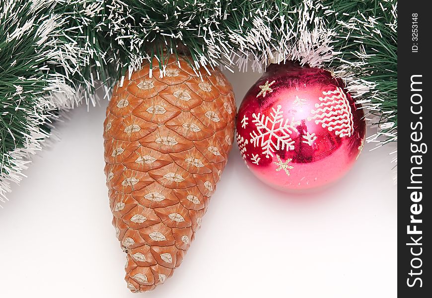 Christmas tree and New Year tree decorations