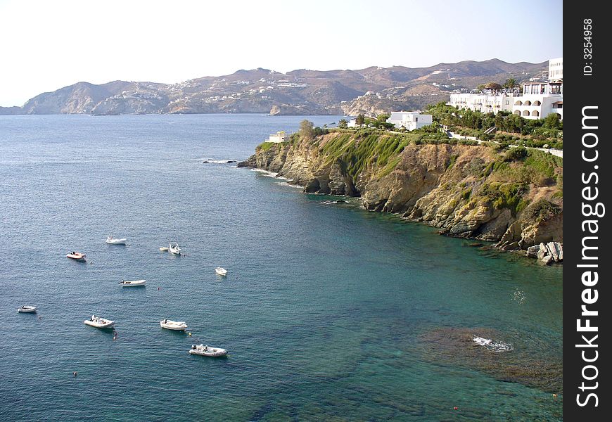 Sea on Agios Pelogea - crete