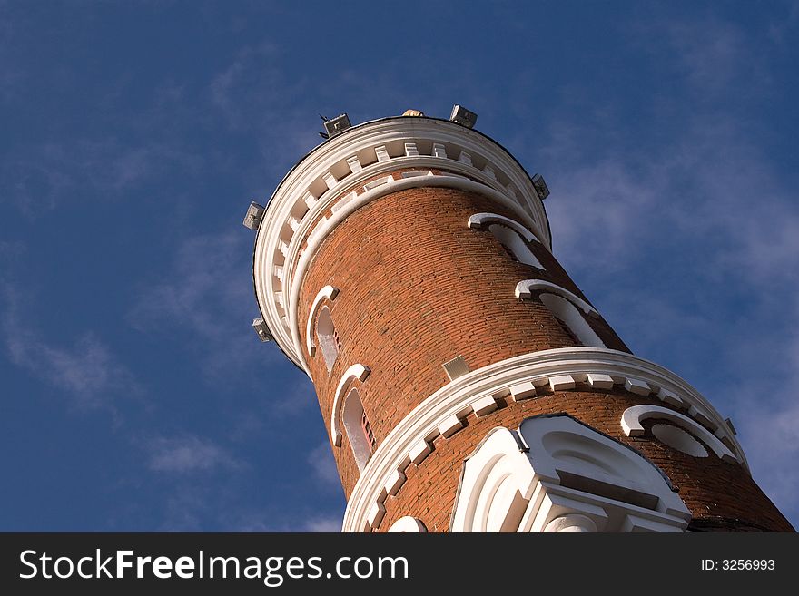 Old fire-tower in Omsk