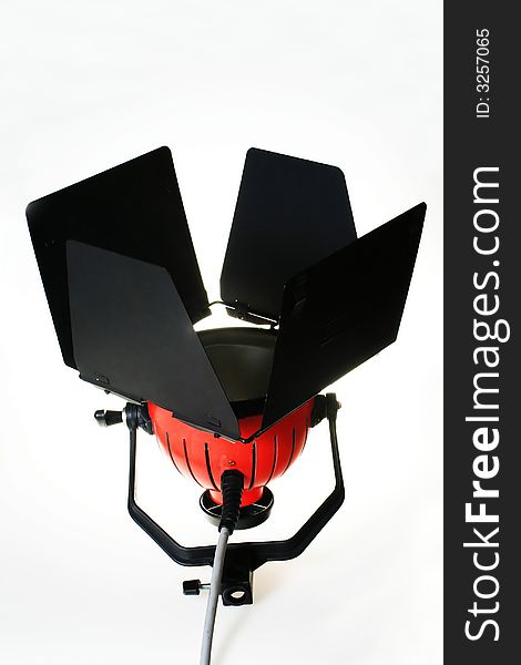 Professional sudio light equipment for recording video. Professional sudio light equipment for recording video