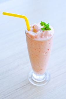 Strawberry Smoothie Stock Photos Strawberry Smoothie Stock Photos